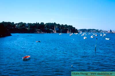 Tidvatten vid St Malo, Bretagne