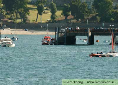 Tidvatten vid St Malo, Bretagne